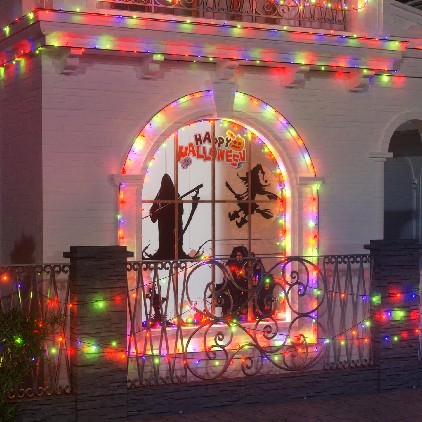 LED String Fairy Light - 50 Bulbs, 17 Ft - 8 Modes, Auto Shutdown