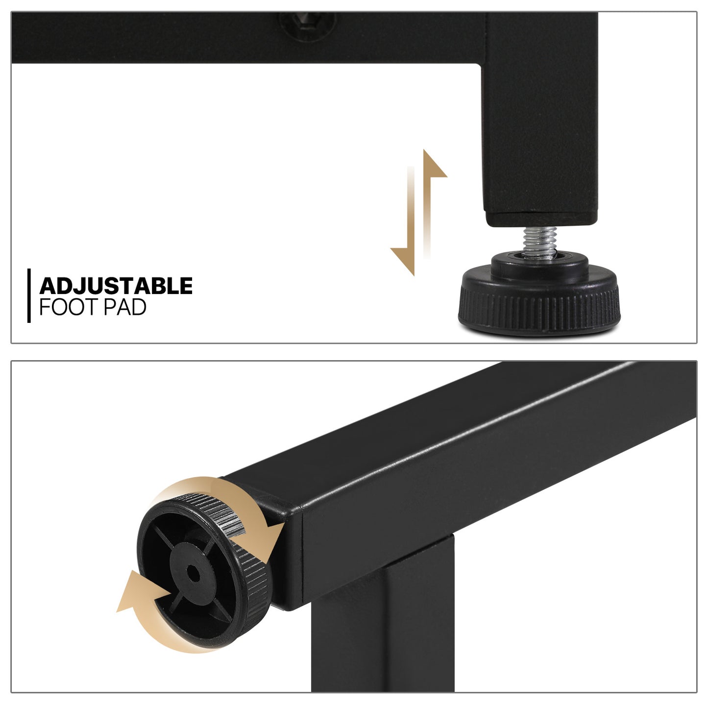 Kitchen Baker's Rack 35.5"x16"x33" - with Shelf & Movable Basket