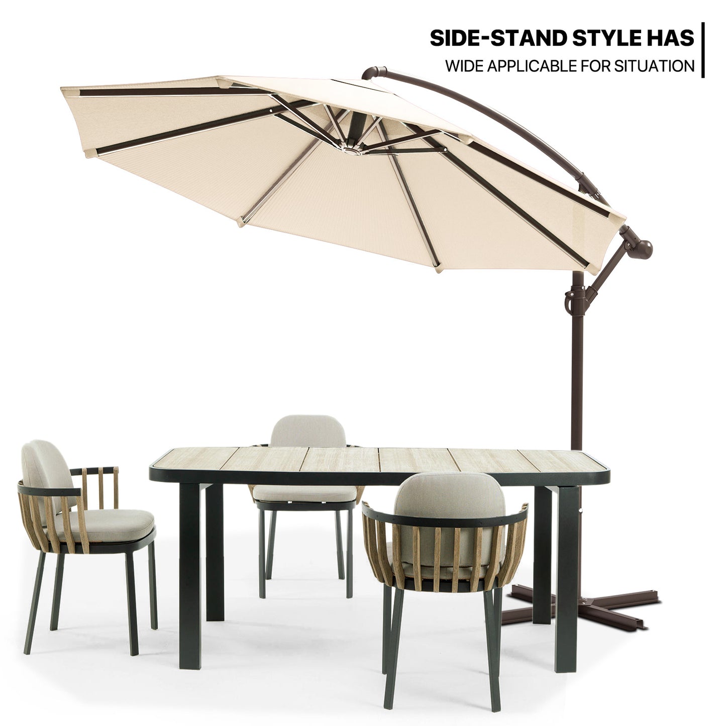 8.5 Ft Hanging Umbrella - 160g Polyester