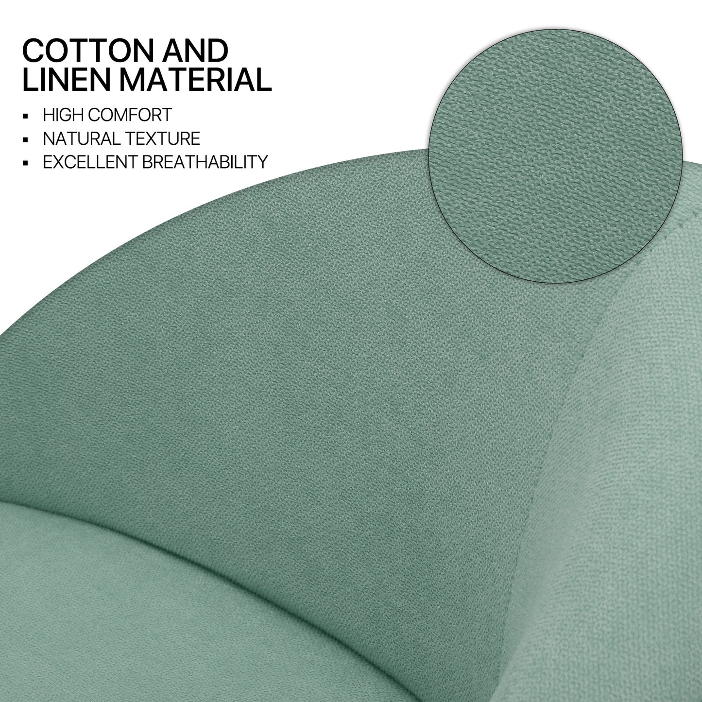 Leisure Upholstery Tufted Accent Chair