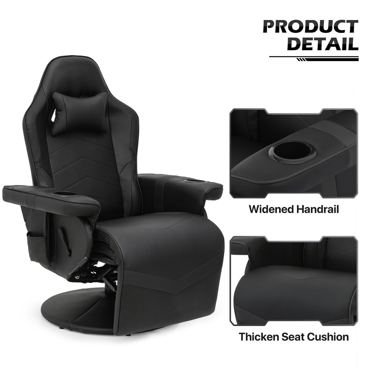 Massage Reclinable Computer Chair #002