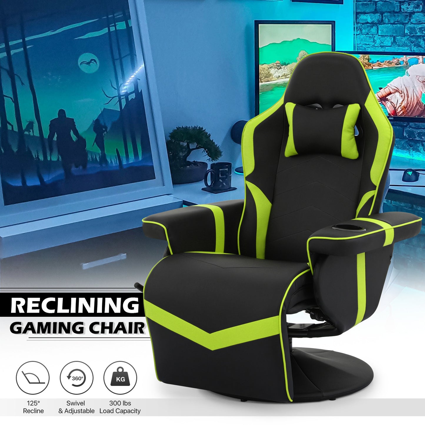 Reclinable Computer Chair #001