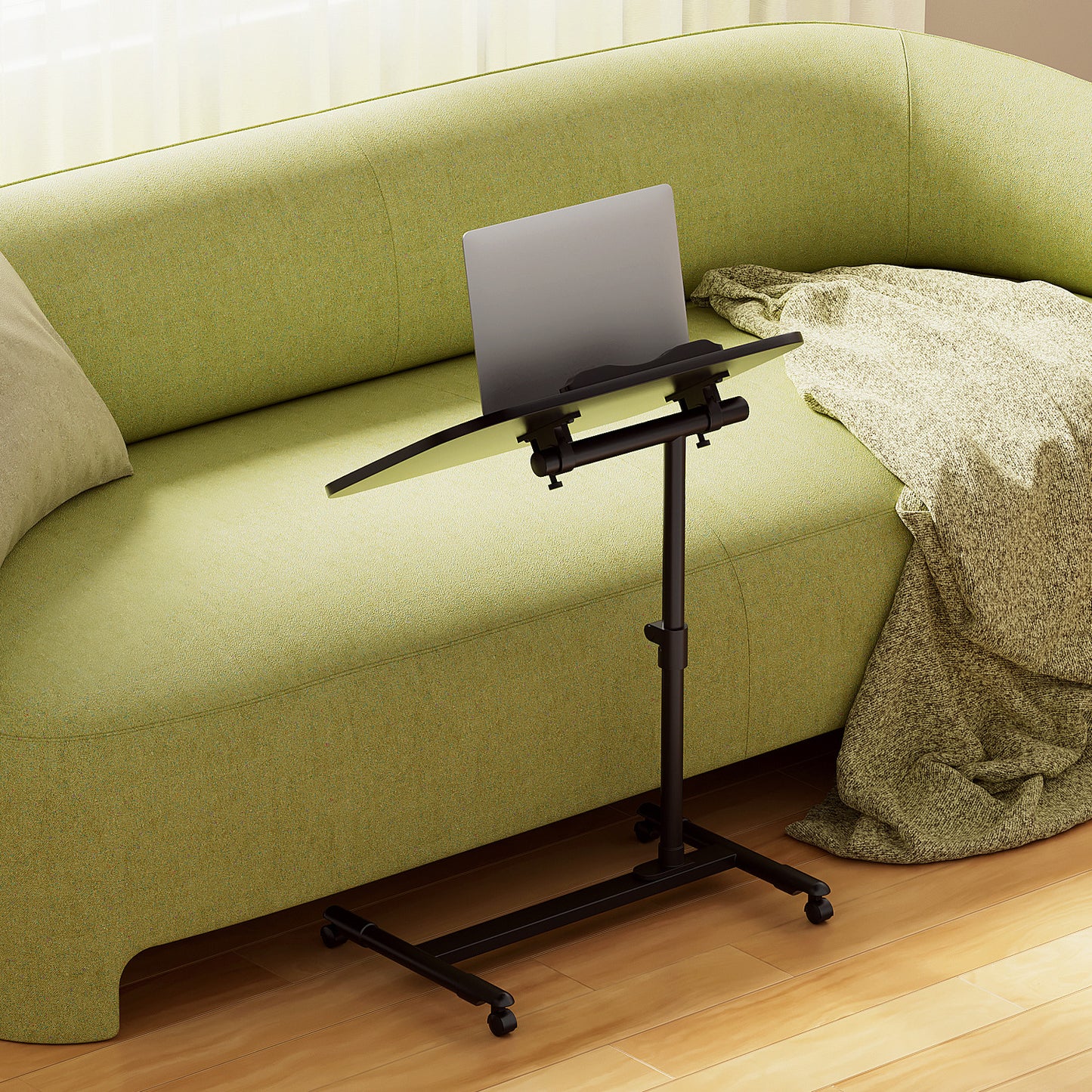 Tilting Computer Desk 24"x15.5"36" - Adjustable Height 24" to 36"