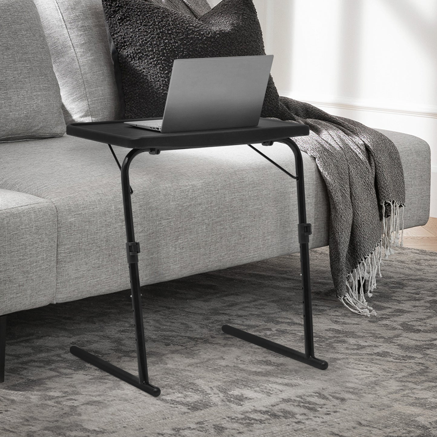 Tilting TV Tray - 6 Adjustable Height
