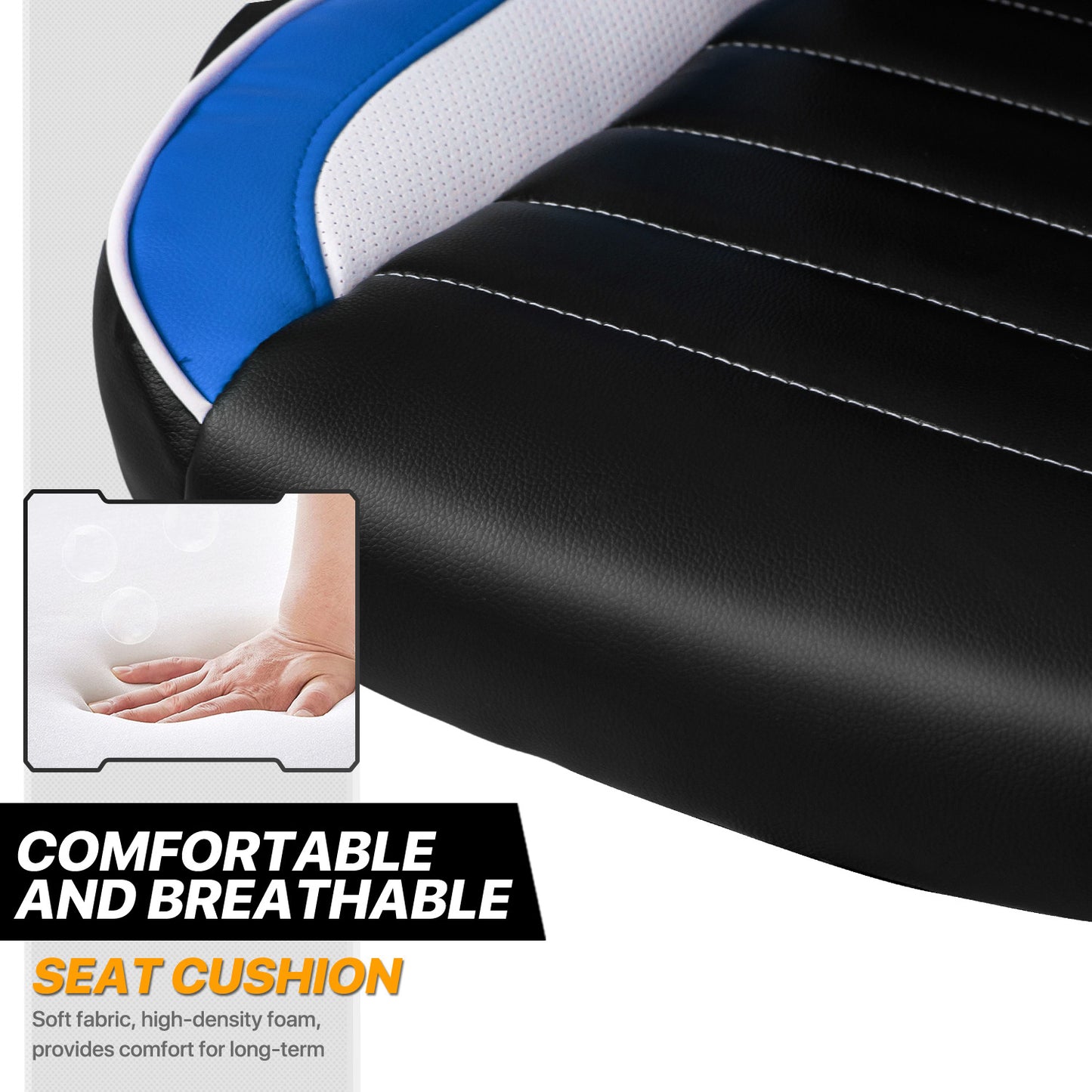 Two-Tone Racing Game Chair