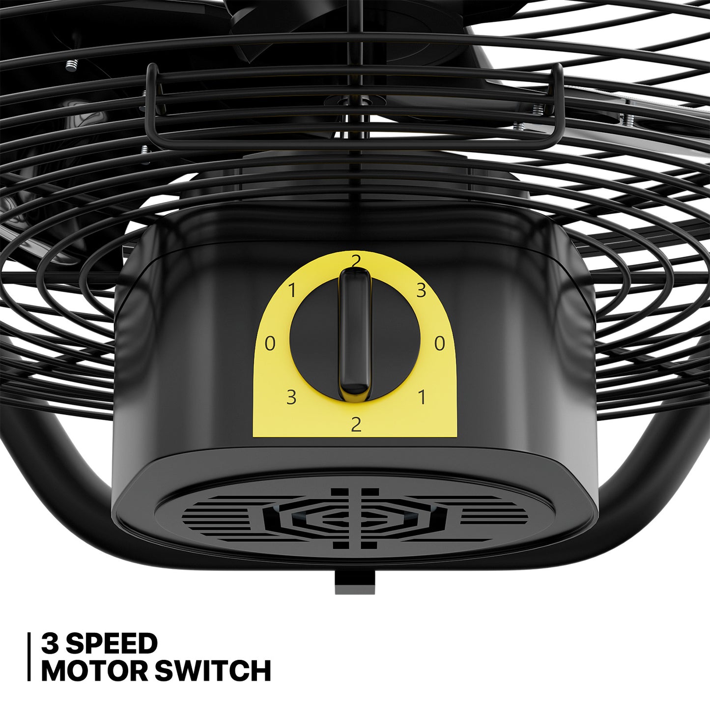 14" Floor Fan - 3 Speeds - Adjustable Tilt