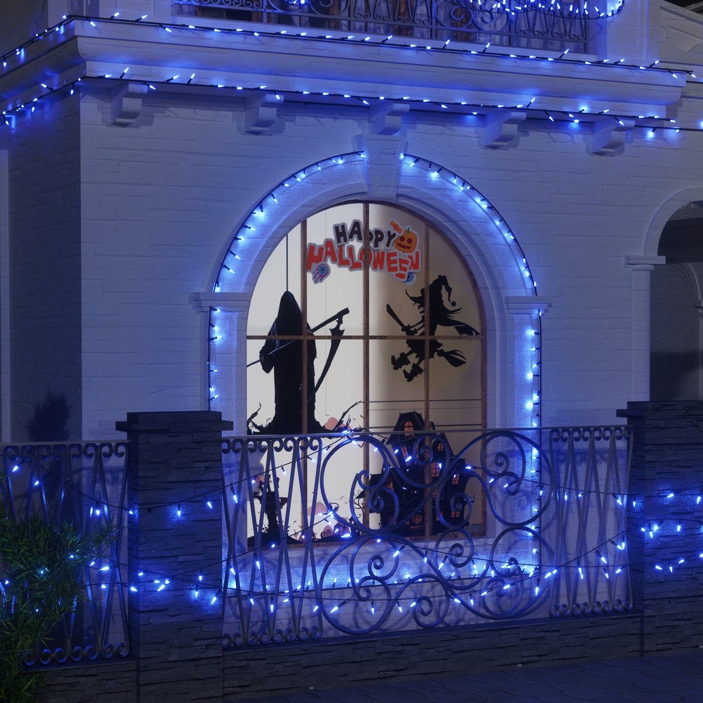 LED String Fairy Light - 100 Bulbs, 33 Ft - 8 Modes - Connectable