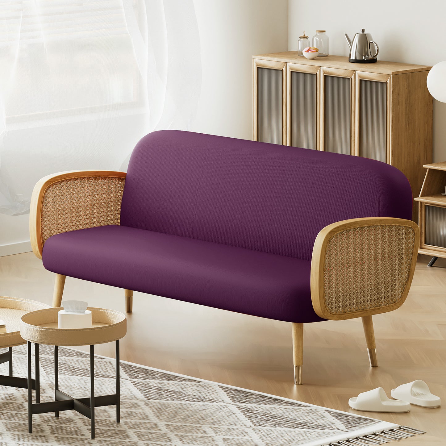 Futon Cover - Polyester - Queen Size 60"x80"x2"