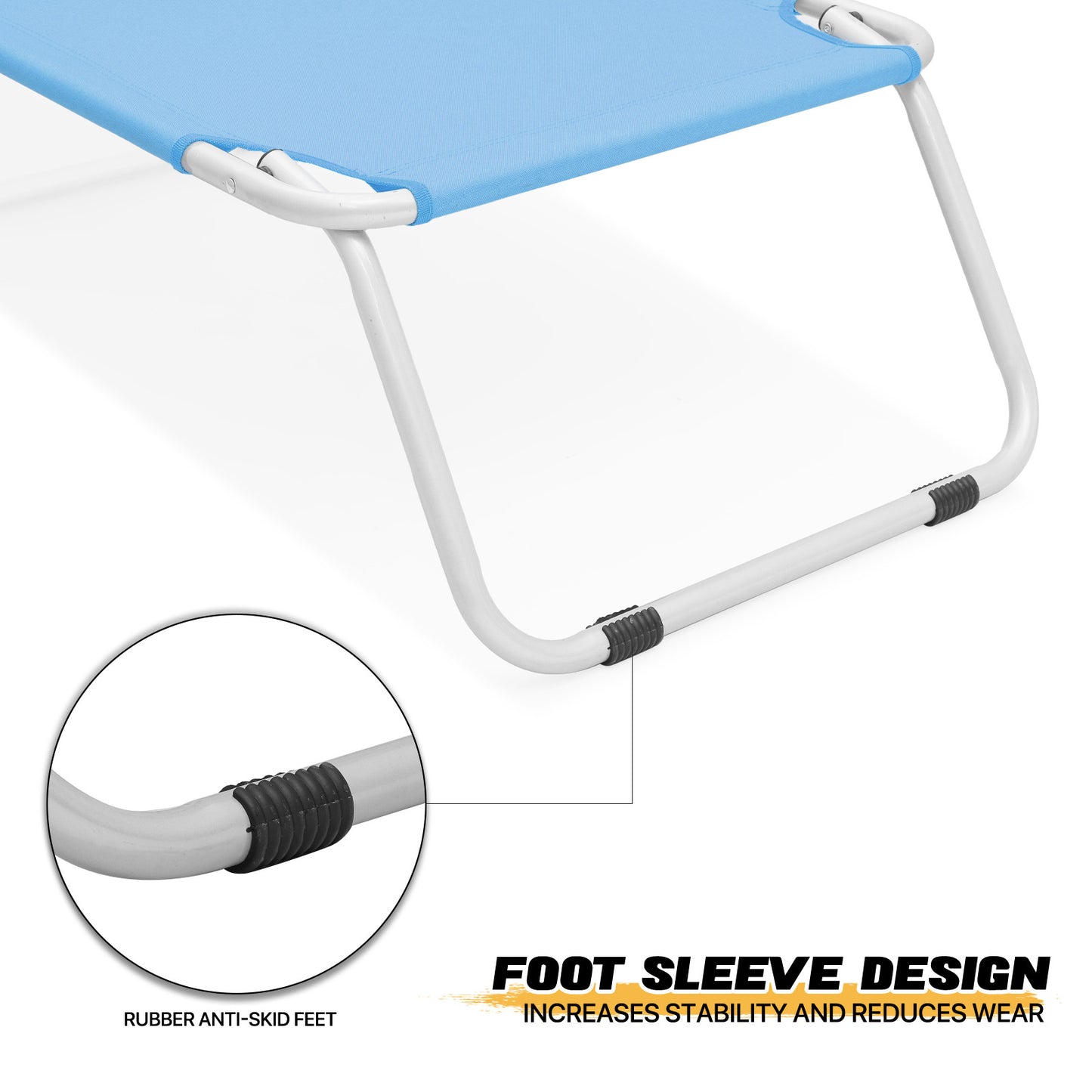 Outdoor Camping Chairs - Steel Tube - Oxford Fabric