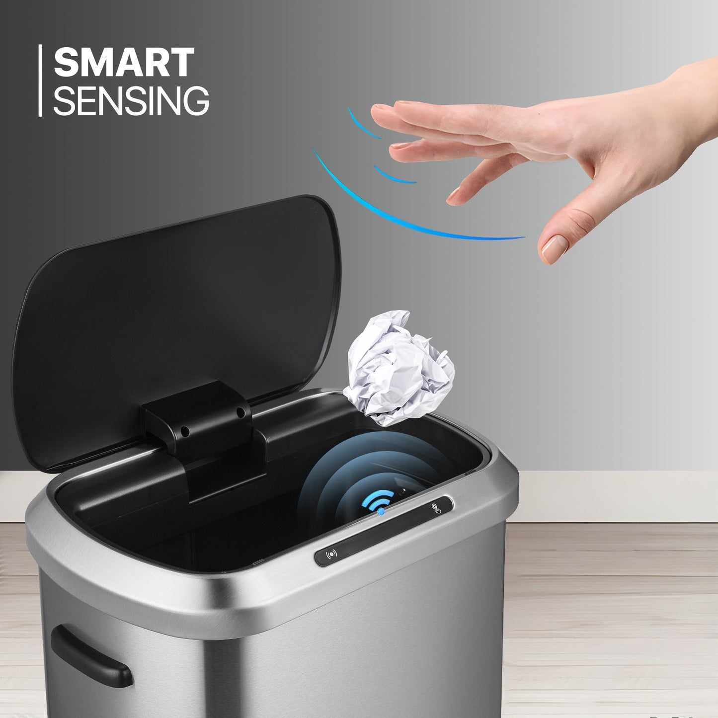 Motion Sensor Trash Can - 50L
