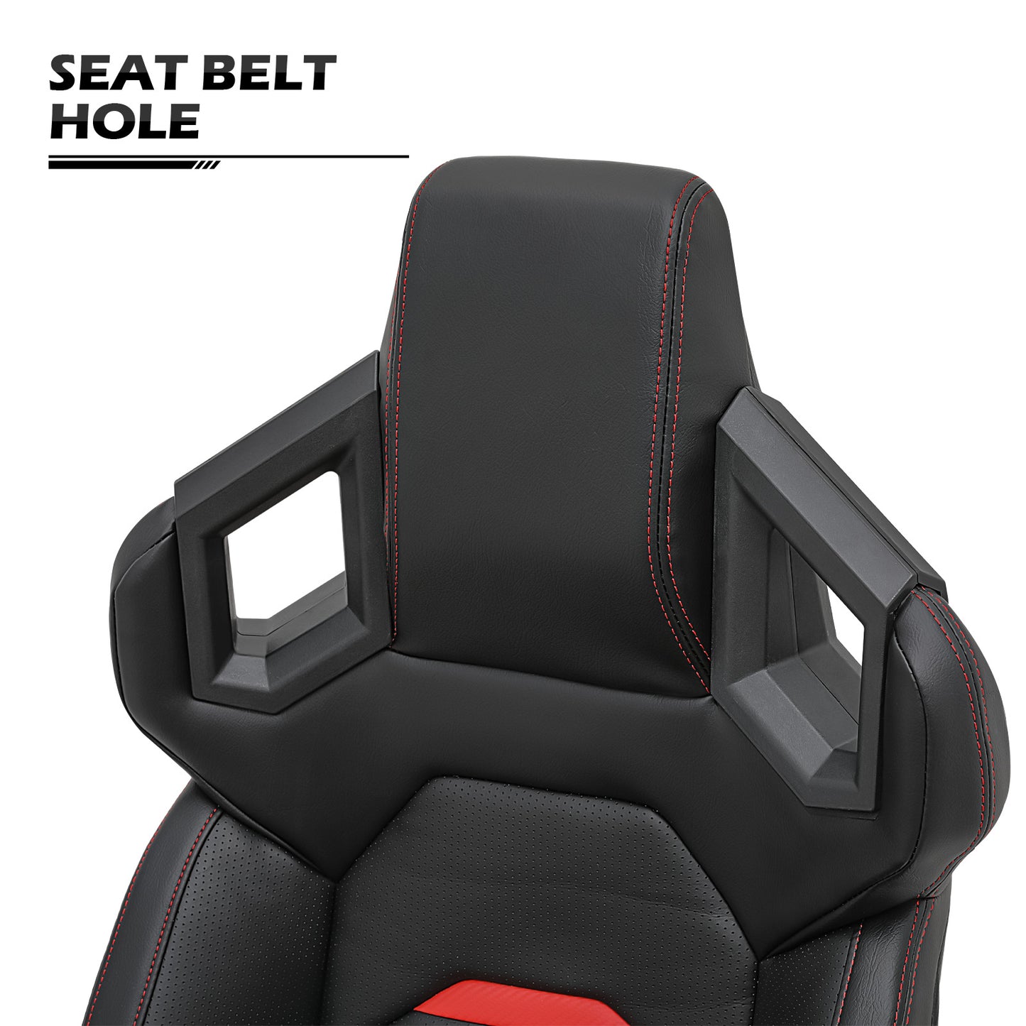 PU leather Gaming Seat - Red - For Racing Simulator