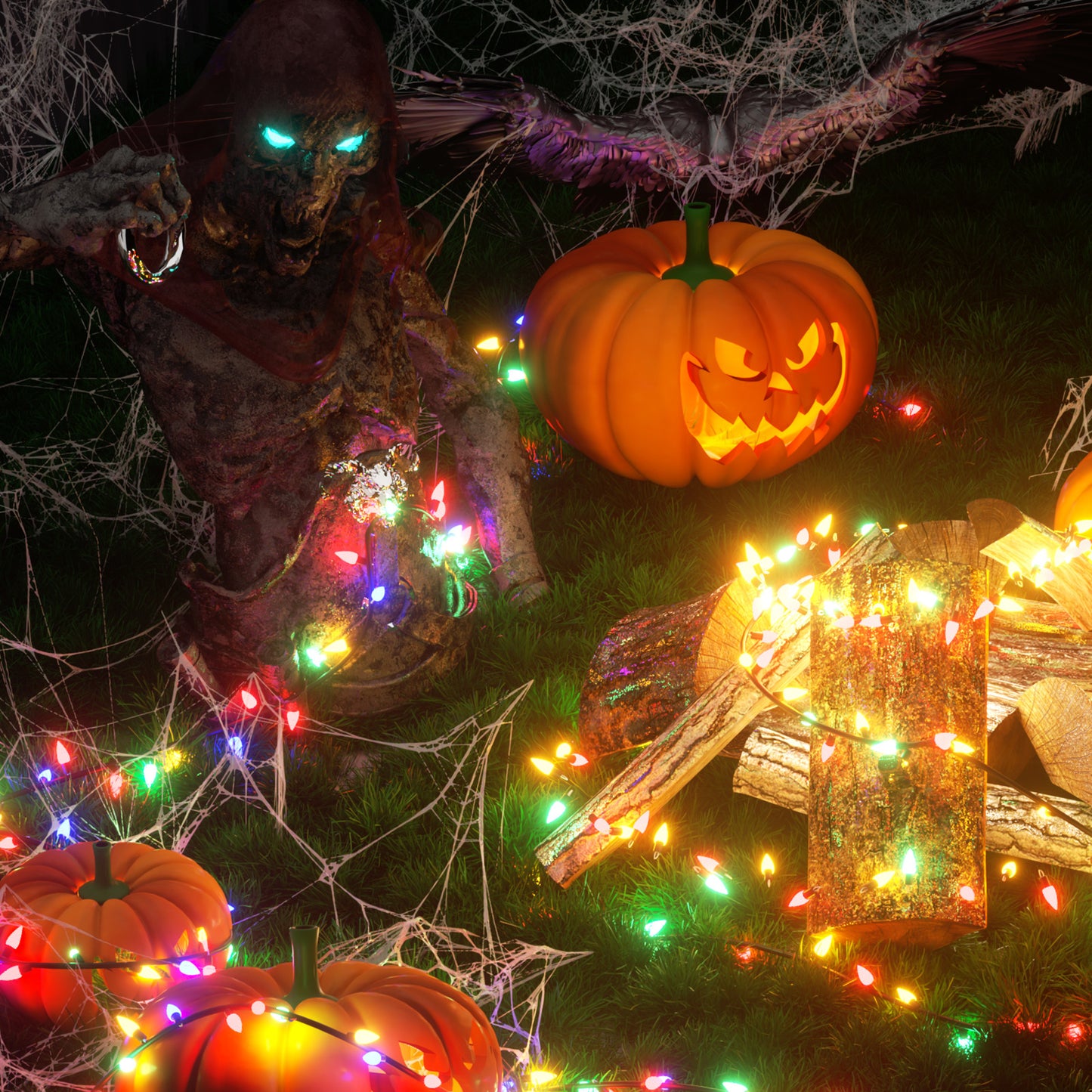LED String Fairy Light - 50 Bulbs, 17 Ft - 8 Modes, Auto Shutdown