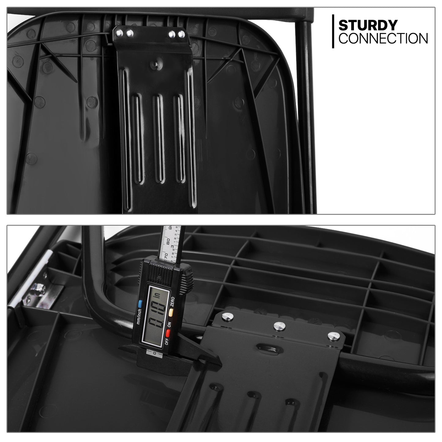 10 Pcs Fan Back Foldable Chair