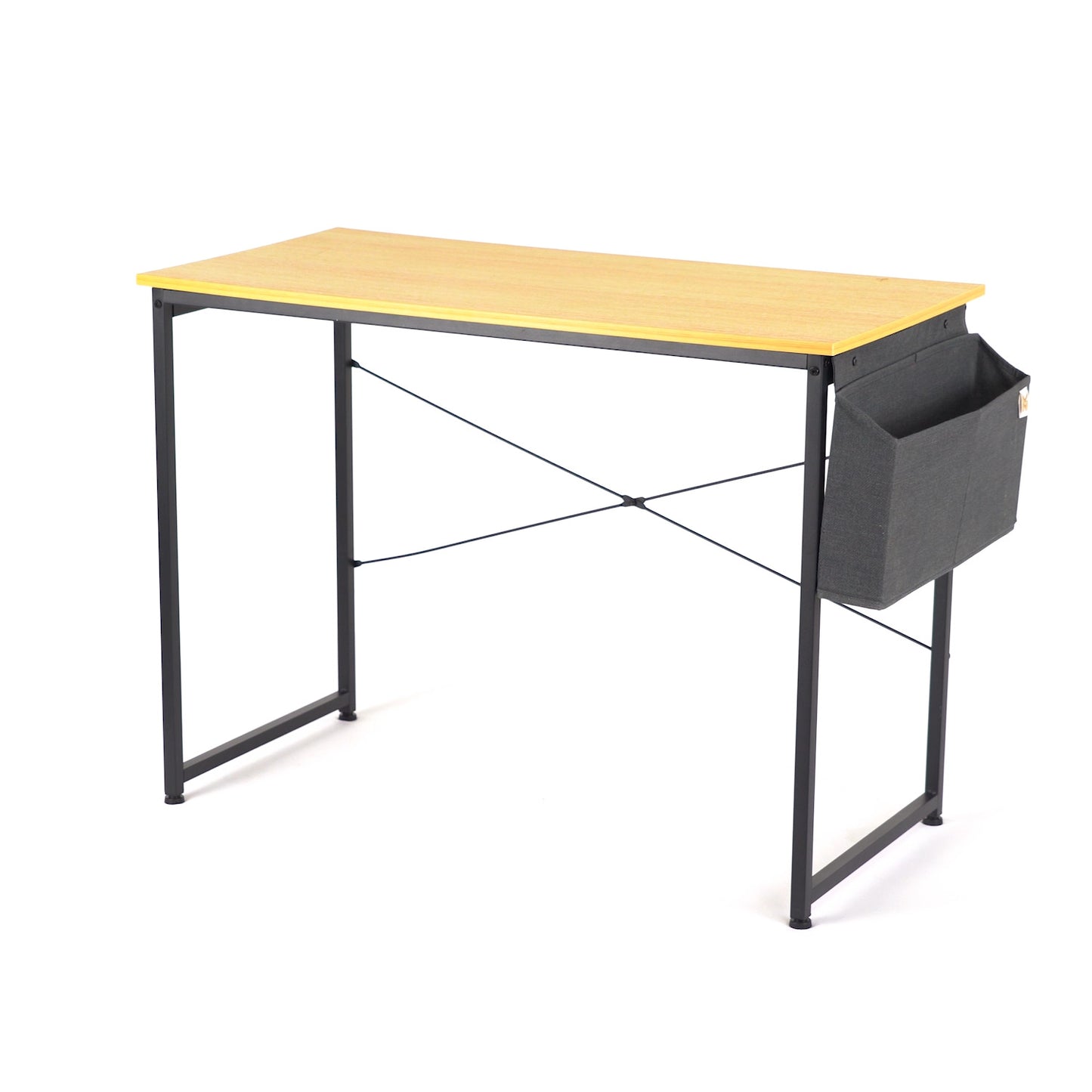 Light Walnut Wood Computer Desk (Various sizes) - with Storage Bag