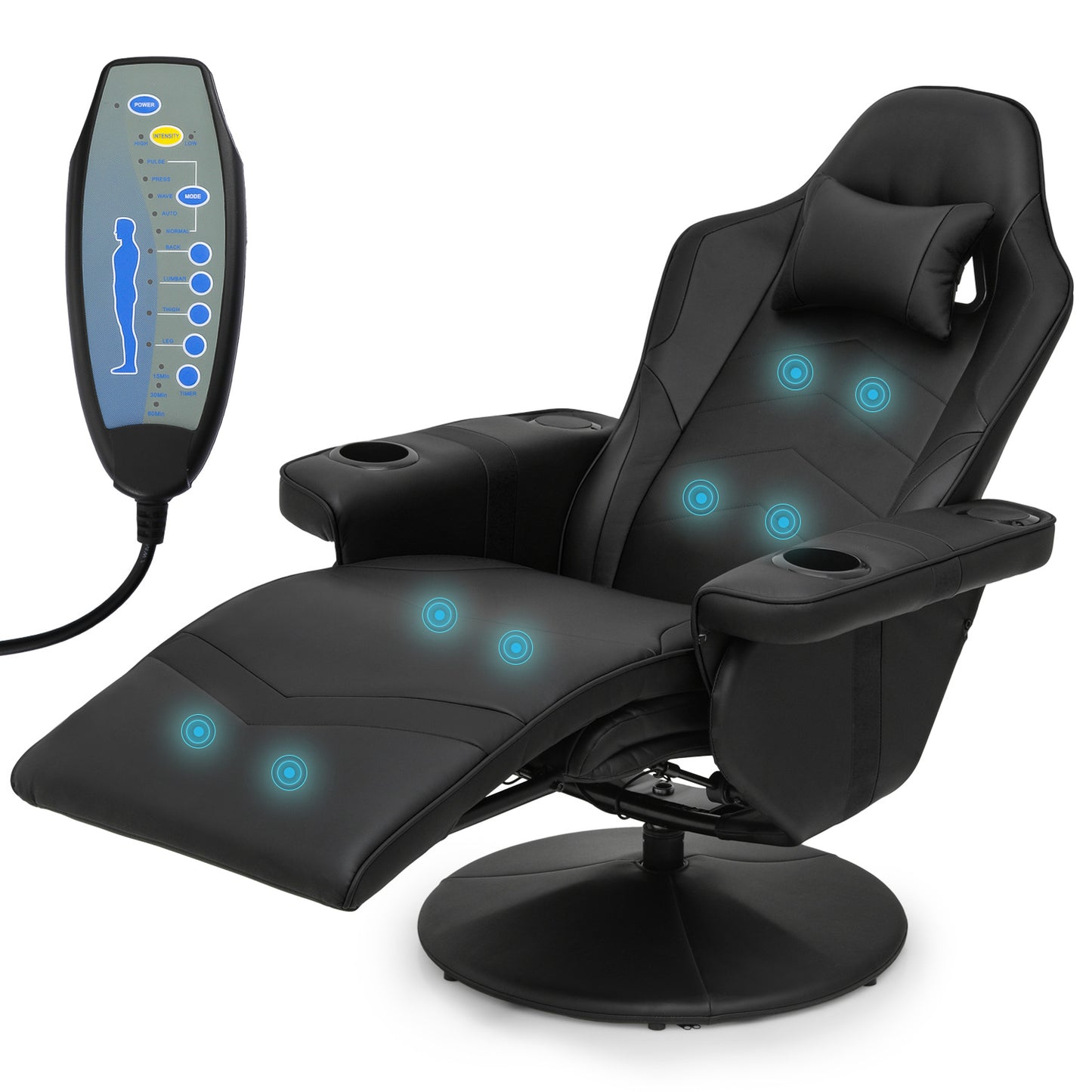 Massage Reclinable Computer Chair #002