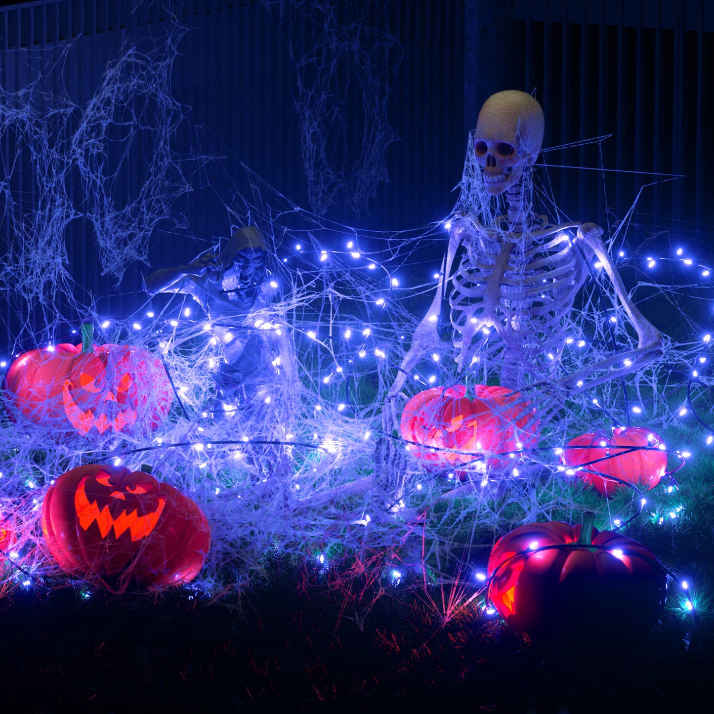 LED String Fairy Light - 200 Bulbs, 65 Ft - 8 Modes - Connectable