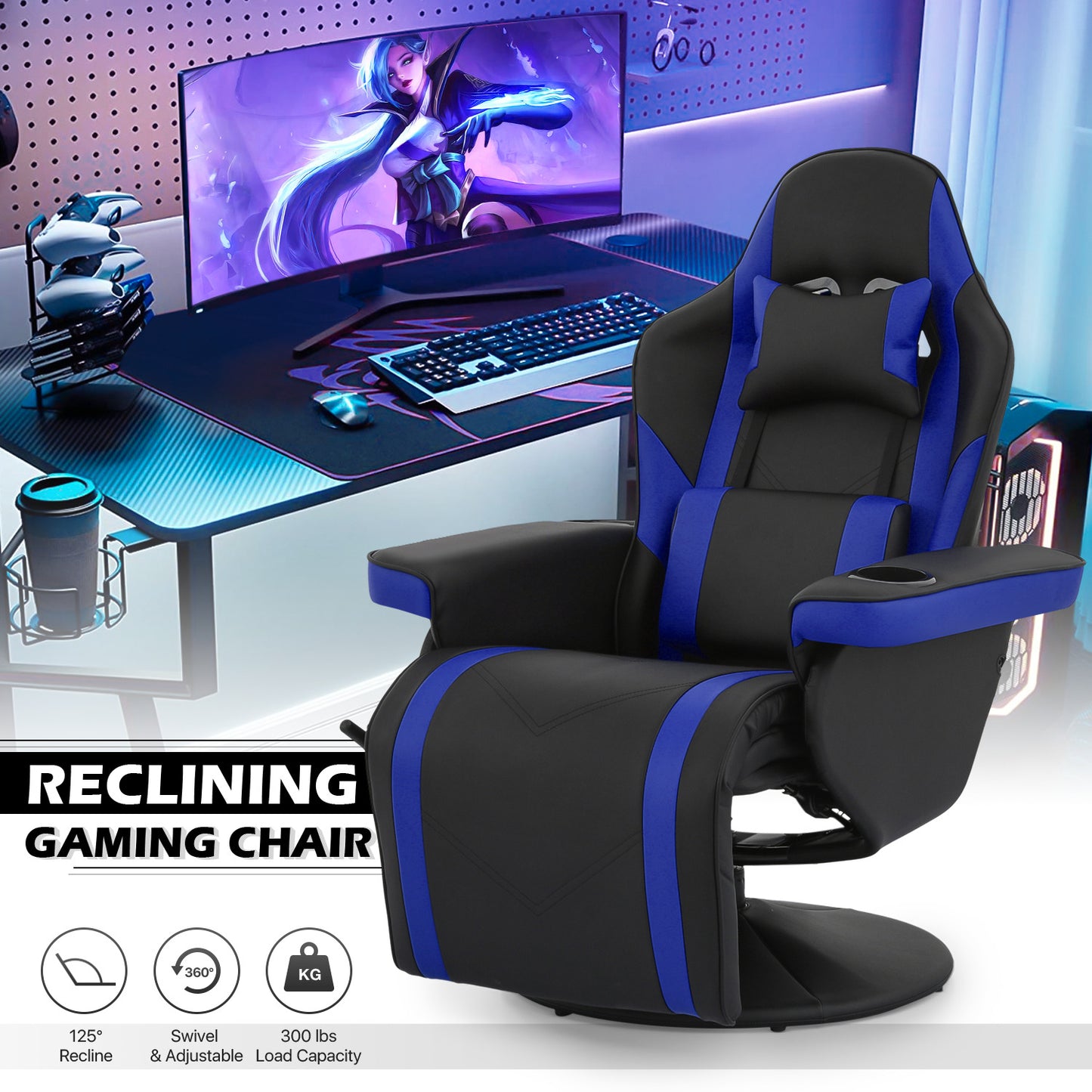 Reclinable Computer Chair #003