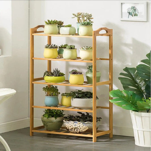 28" Natural Bamboo Multiple-use Shelf - Back Slat - Drip Proof