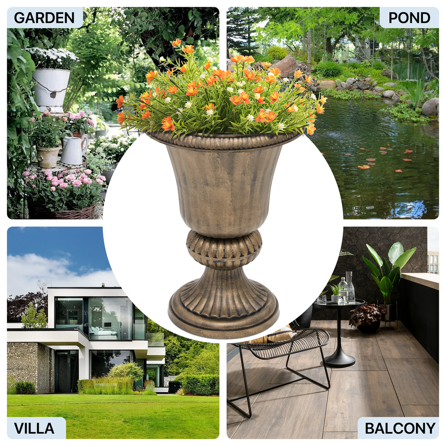 Urn Planter - 20" Height