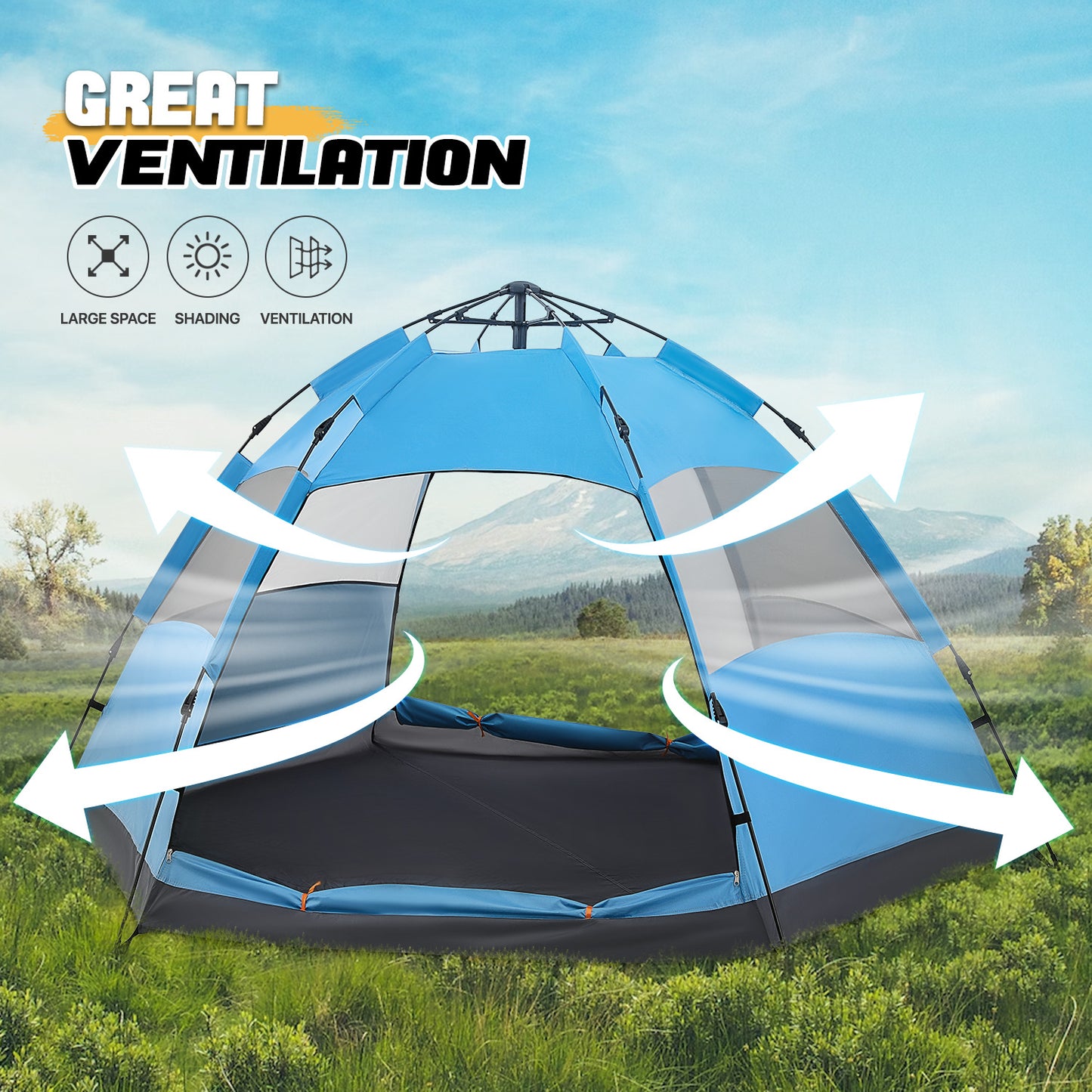 Dome Tent, 4 Person