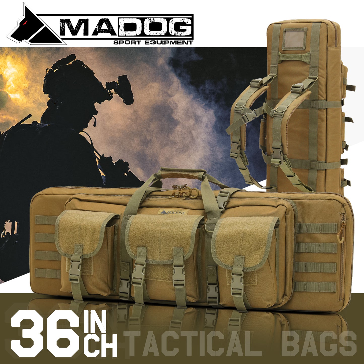 Tactical Gun Bag - 36'' Length