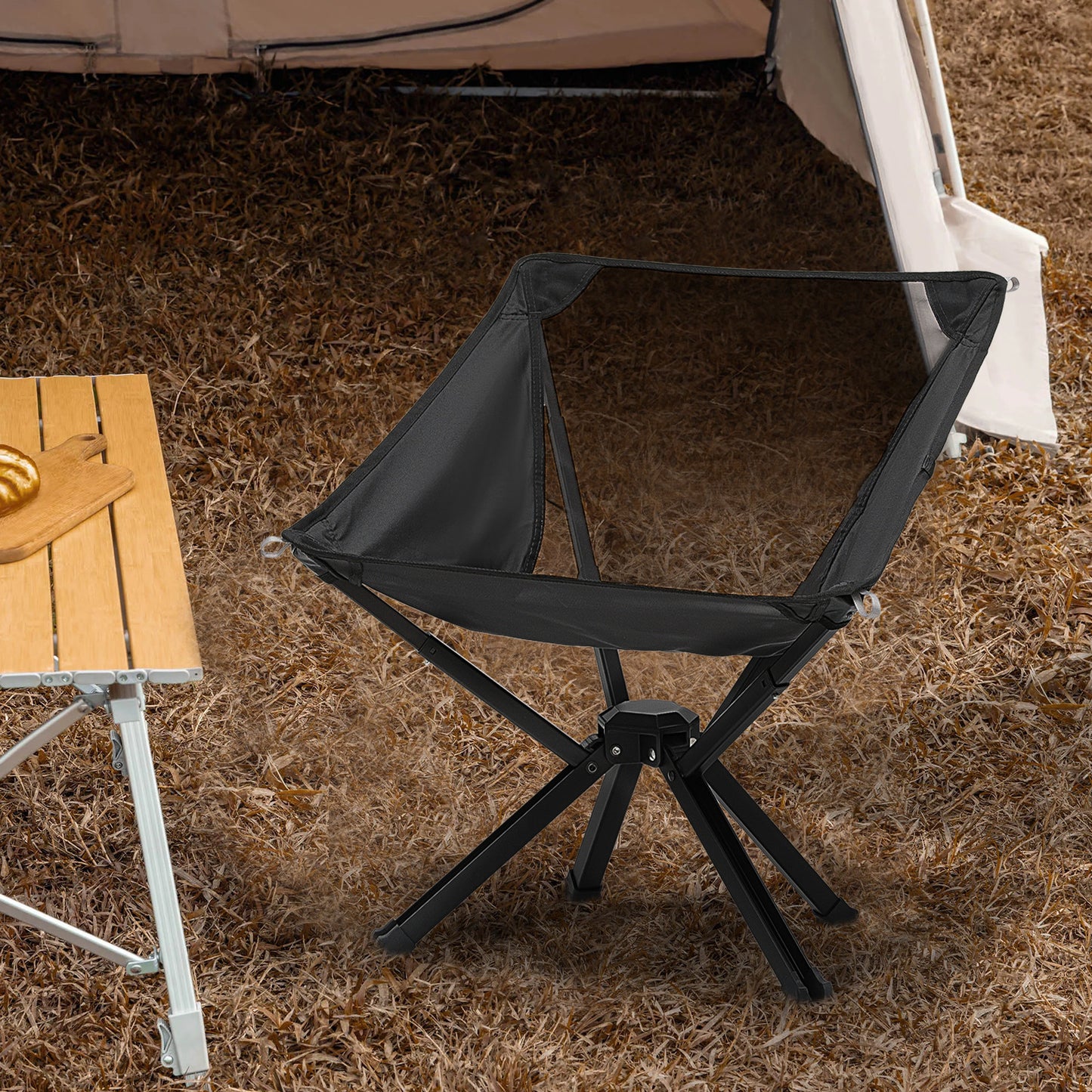 Folding Ultralight Camping Chair - Quick Open - 250lbs Weight Capacity