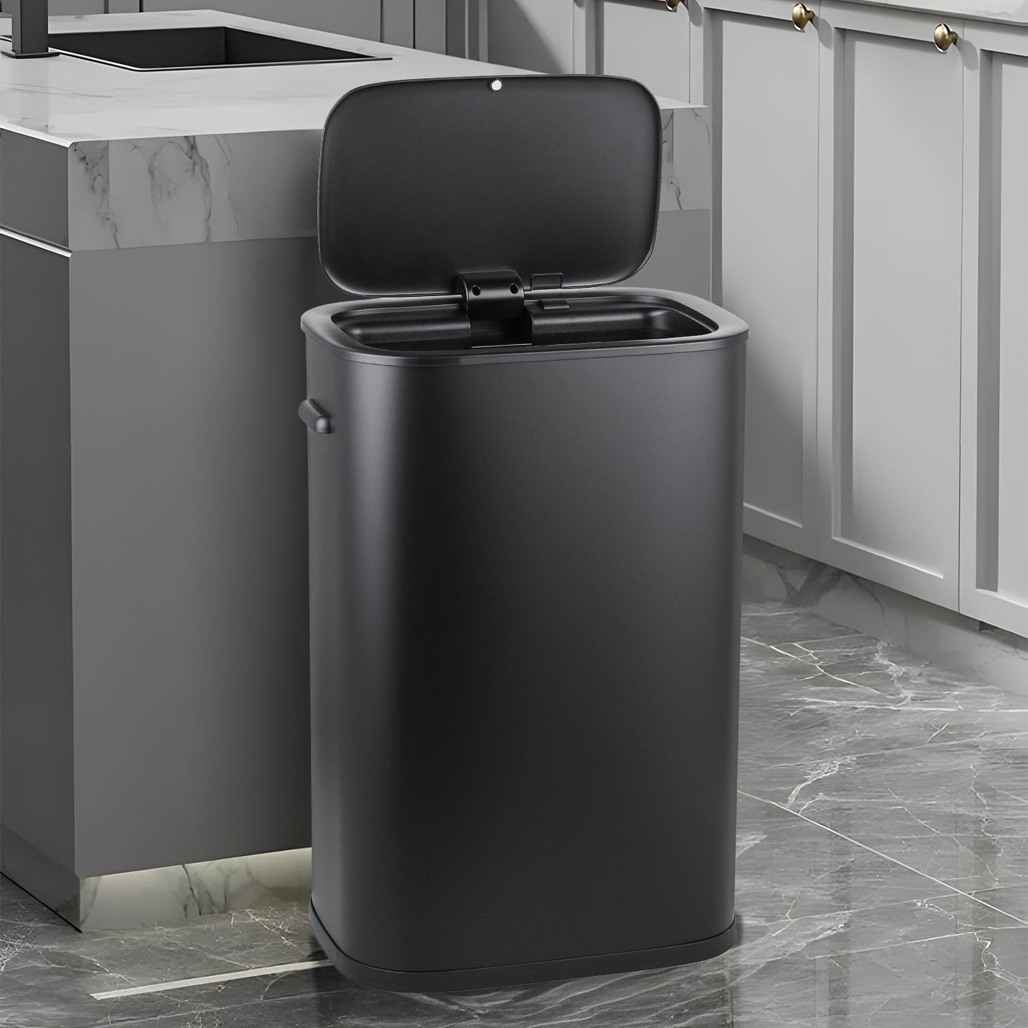 Motion Sensor Trash Can - 55L