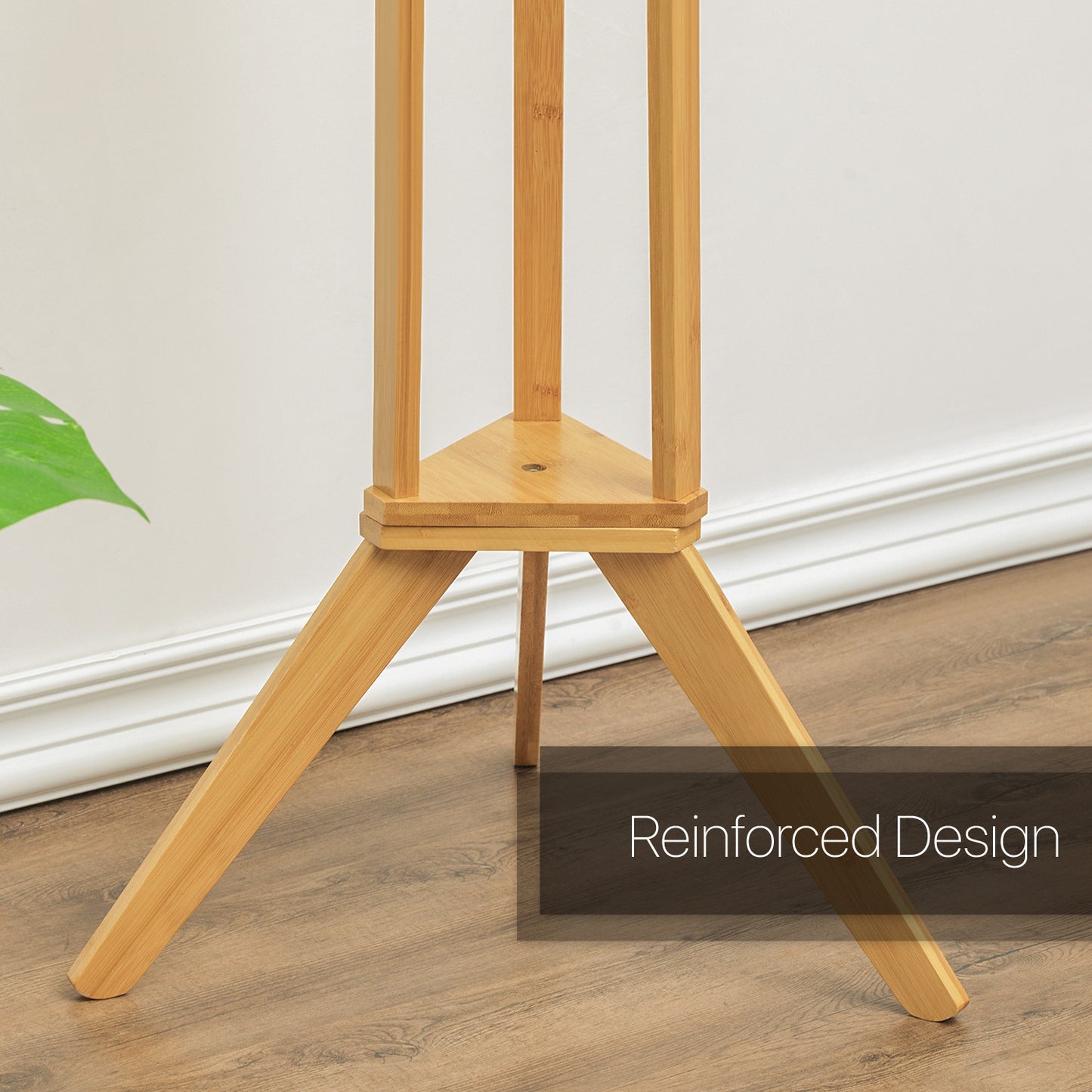 Coat Tree Stand - Triple Pillar
