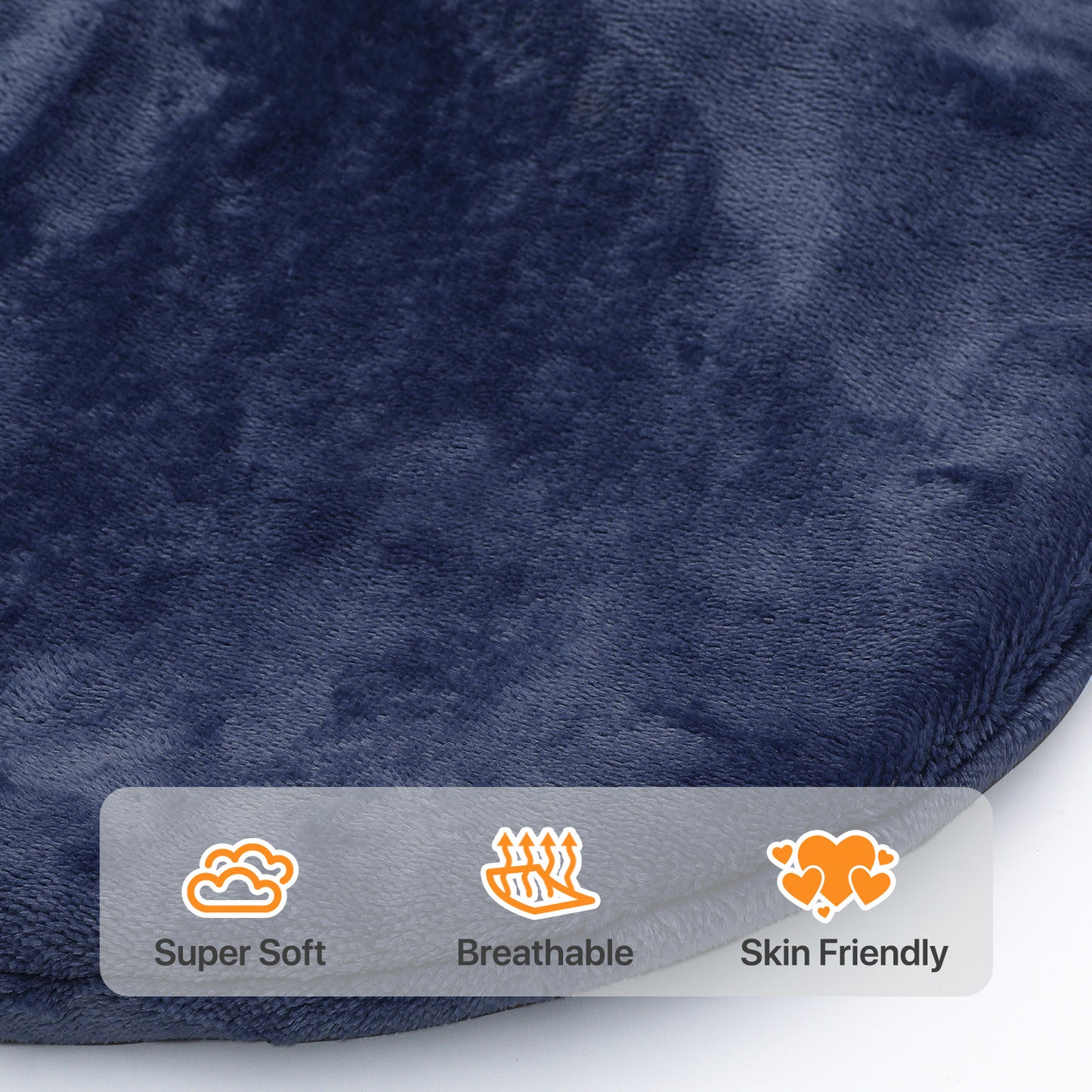 Neck Shoulder Heating Pad - 23" x 16" Cozy Flannel - Half an Hour Timer + 3 Heating Levels