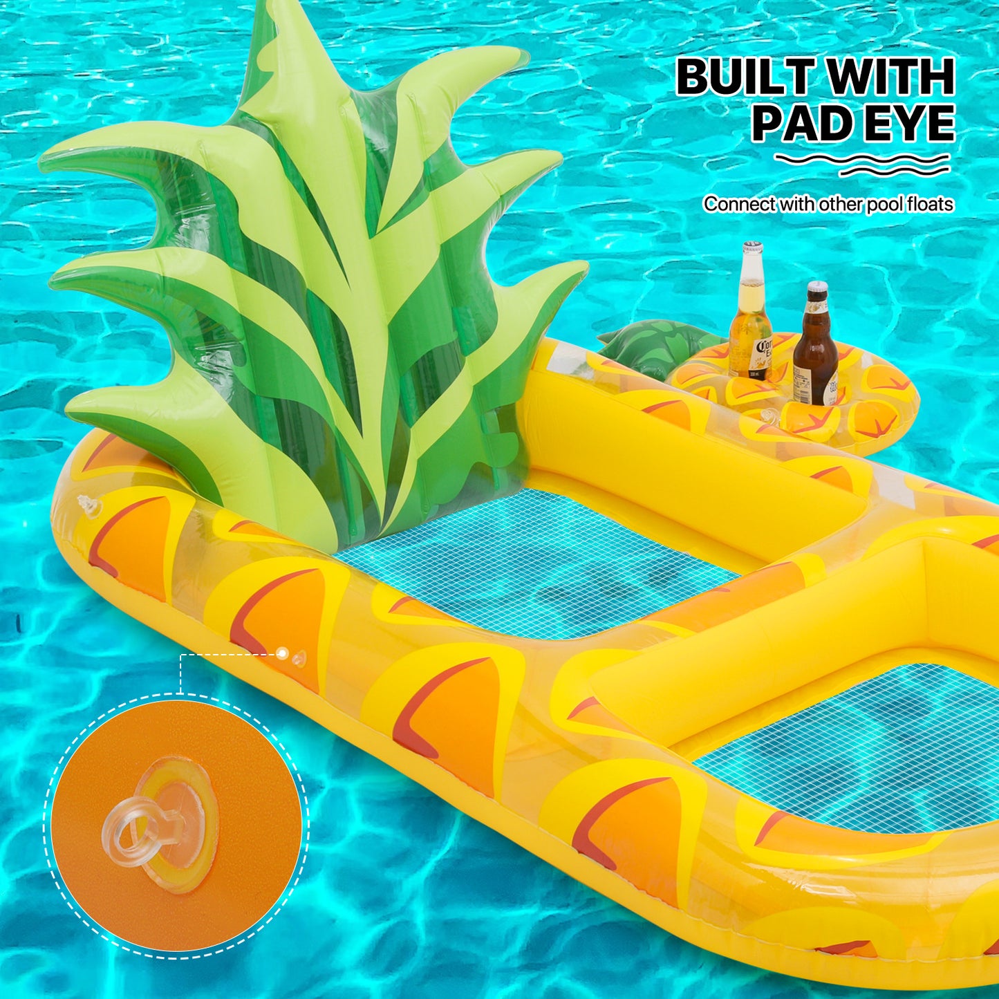 inflatable product-reclining chair-pineapple