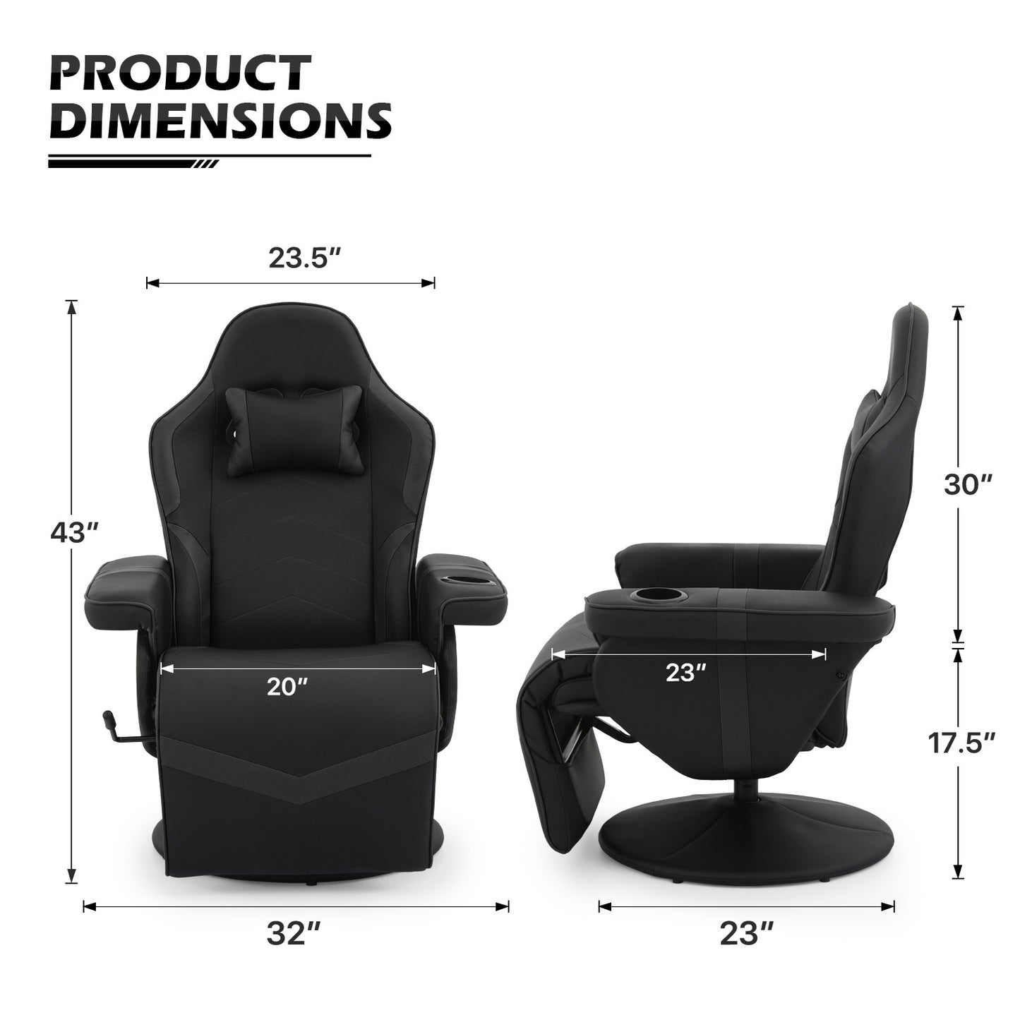 Reclinable Computer Chair #001