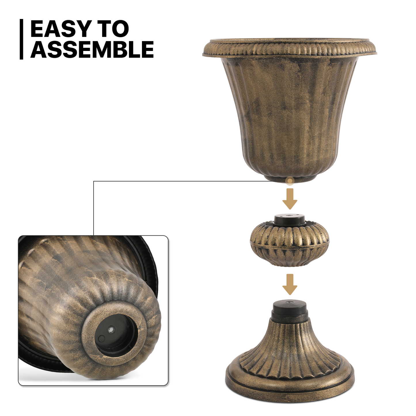 Urn Planter - 20" Height