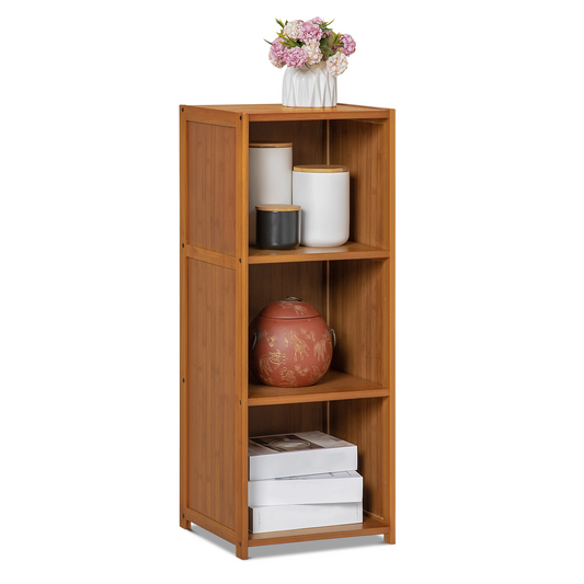 Doorless Bookcase - Brown