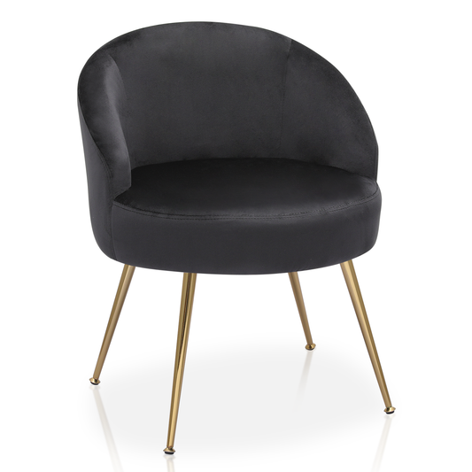 Modern Tufted Velvet Upholstered Accent Chair