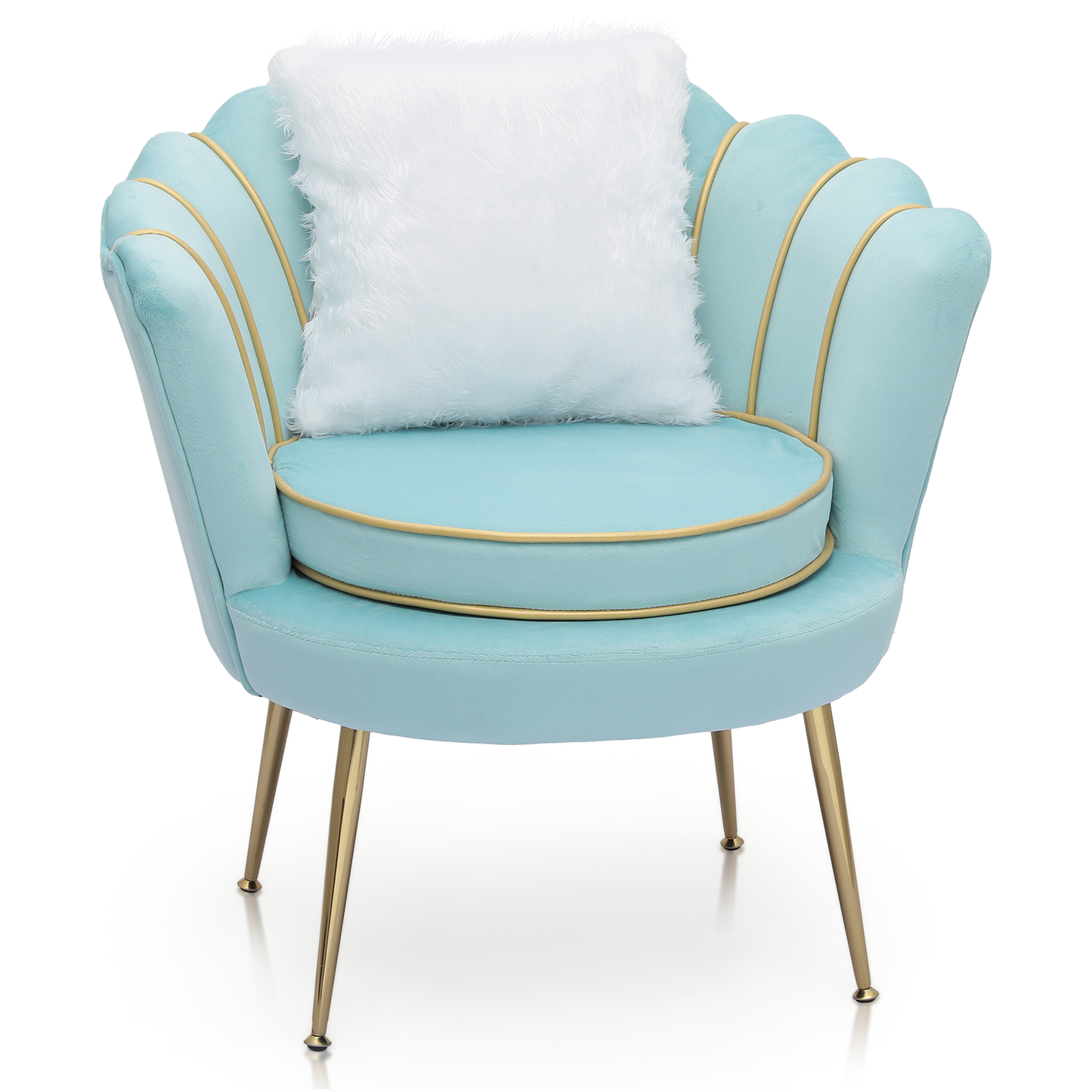 Velvet Vanity Upholstered Relaxation Accent Chair