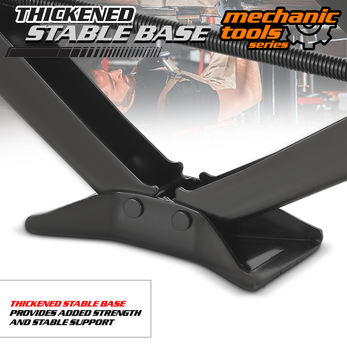 M-AUTO 2 Ton Scissor Jack