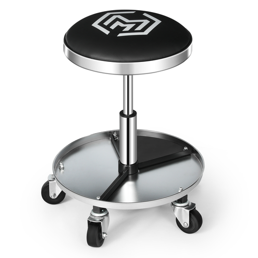 Adjustable Height Round Roller Seat