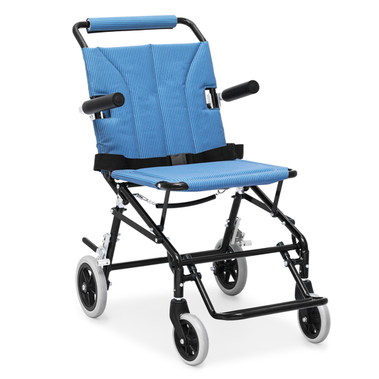 Transport Wheelchair - Black - Can Be Carry-on Plane
