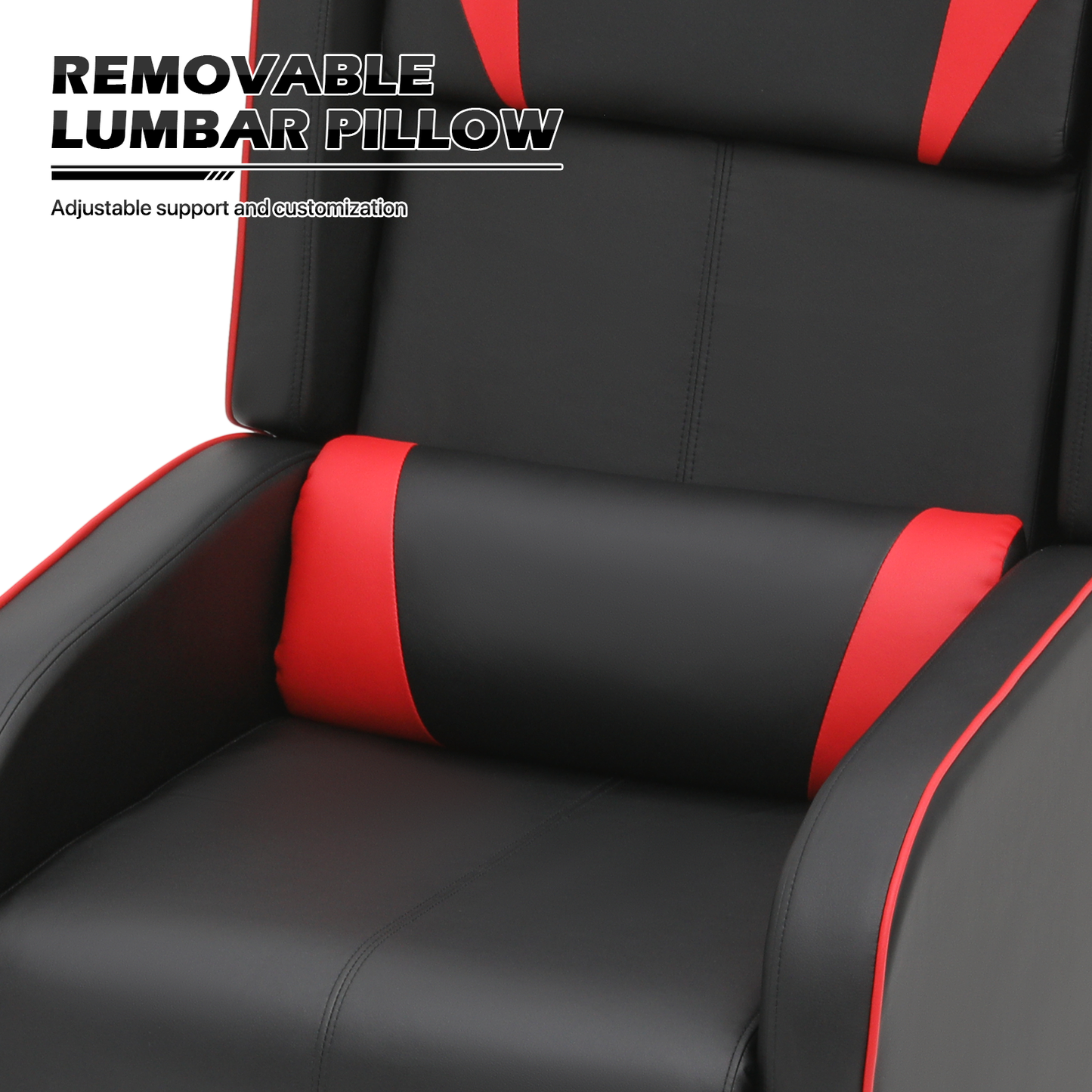 Single Sofa - Reclinable Gaming Chair - PU Leather Seat