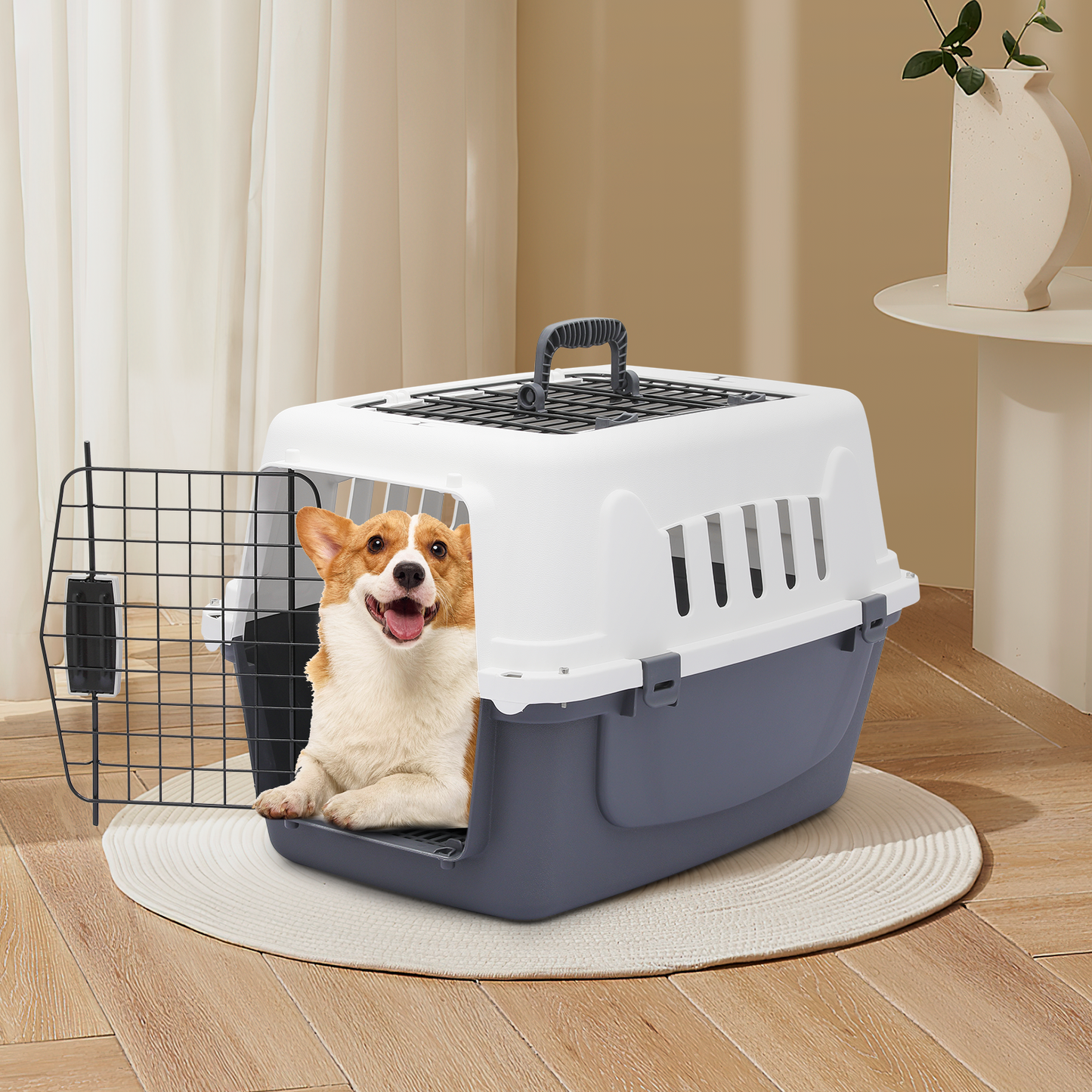 22" Pet Hard Sided Travel Carrier