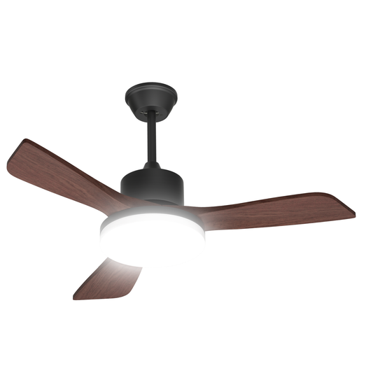 42" Reversible Lighting Ceiling Fan - 3 Blades