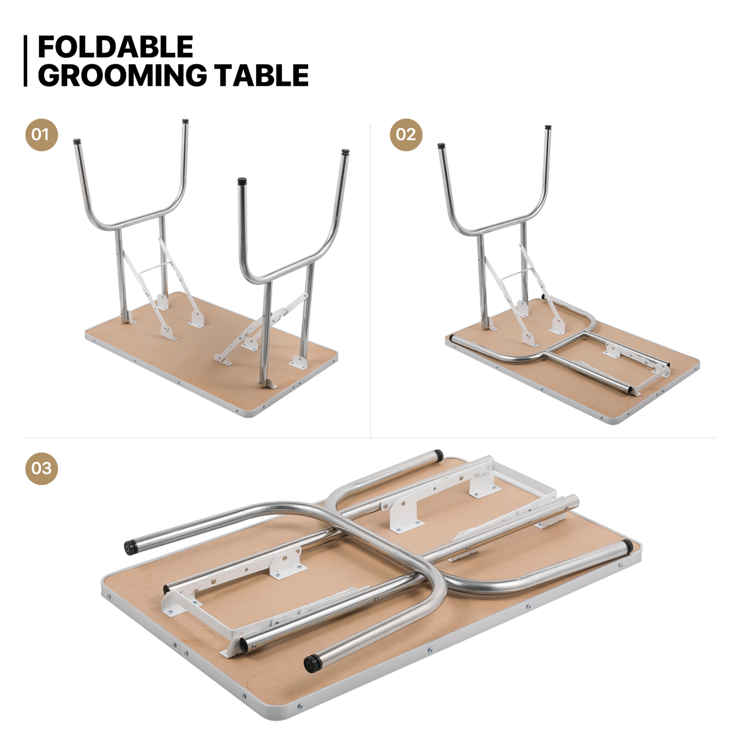 32" Pet Grooming Table w/Adjustable Arm & Noose