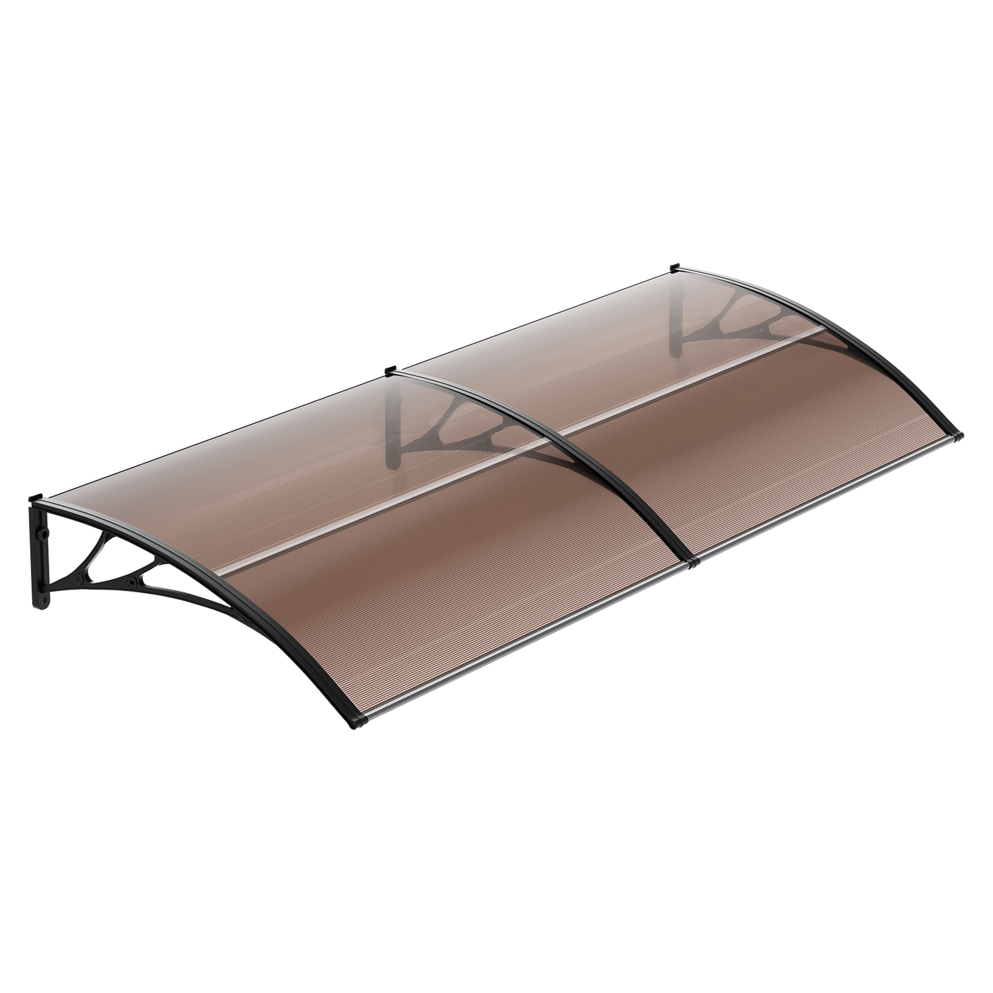 Patio Door Awning Window Rain Protection Shelter Sunshade Canopy