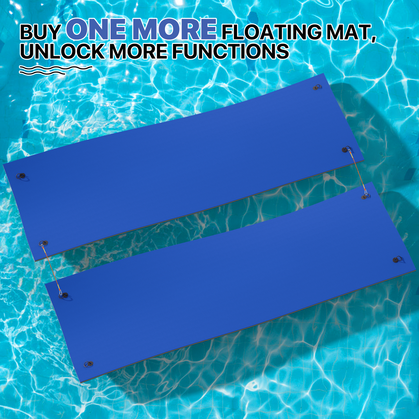 18 * 6 ft Water Floating Mat
