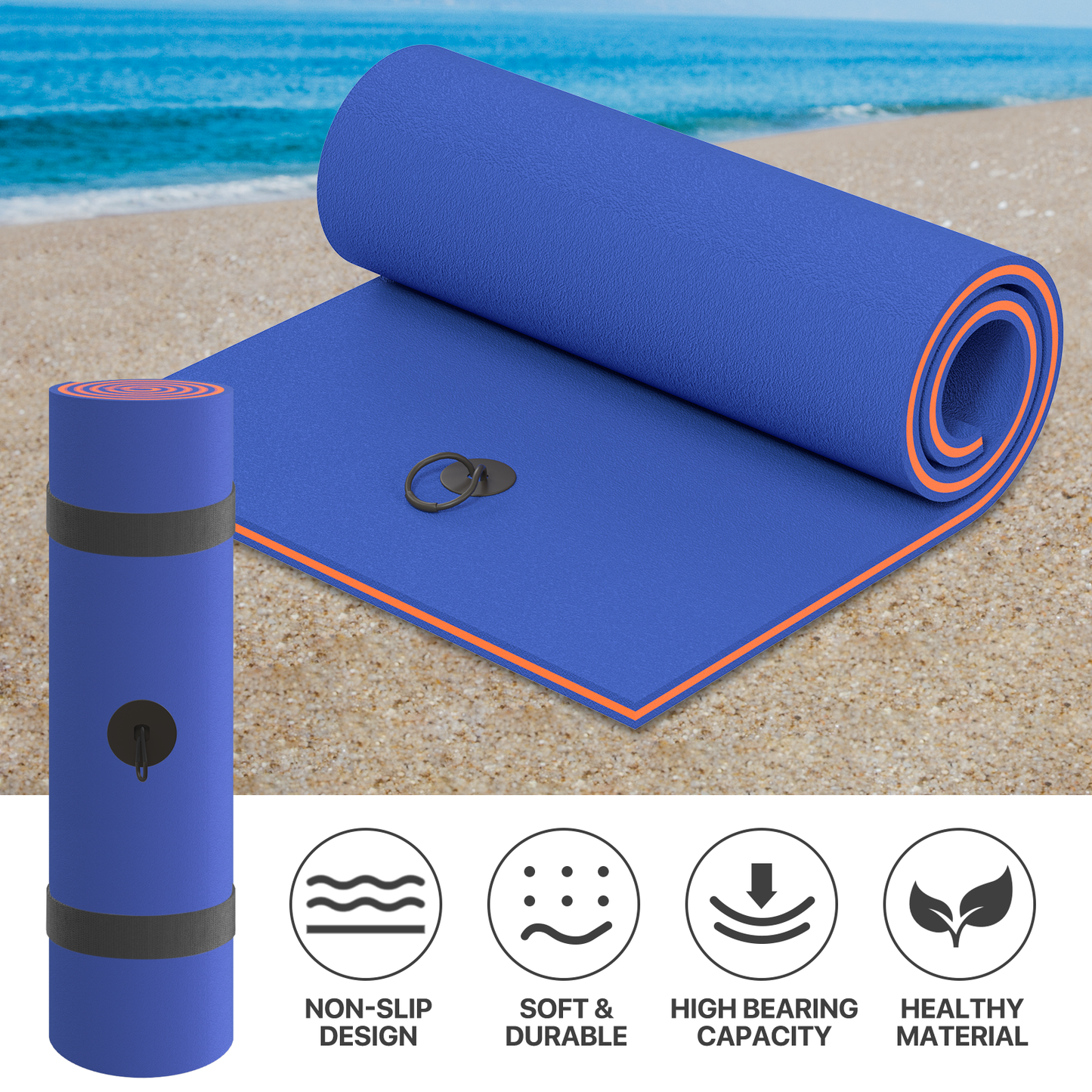 6 * 3 ft Water Floating Mat