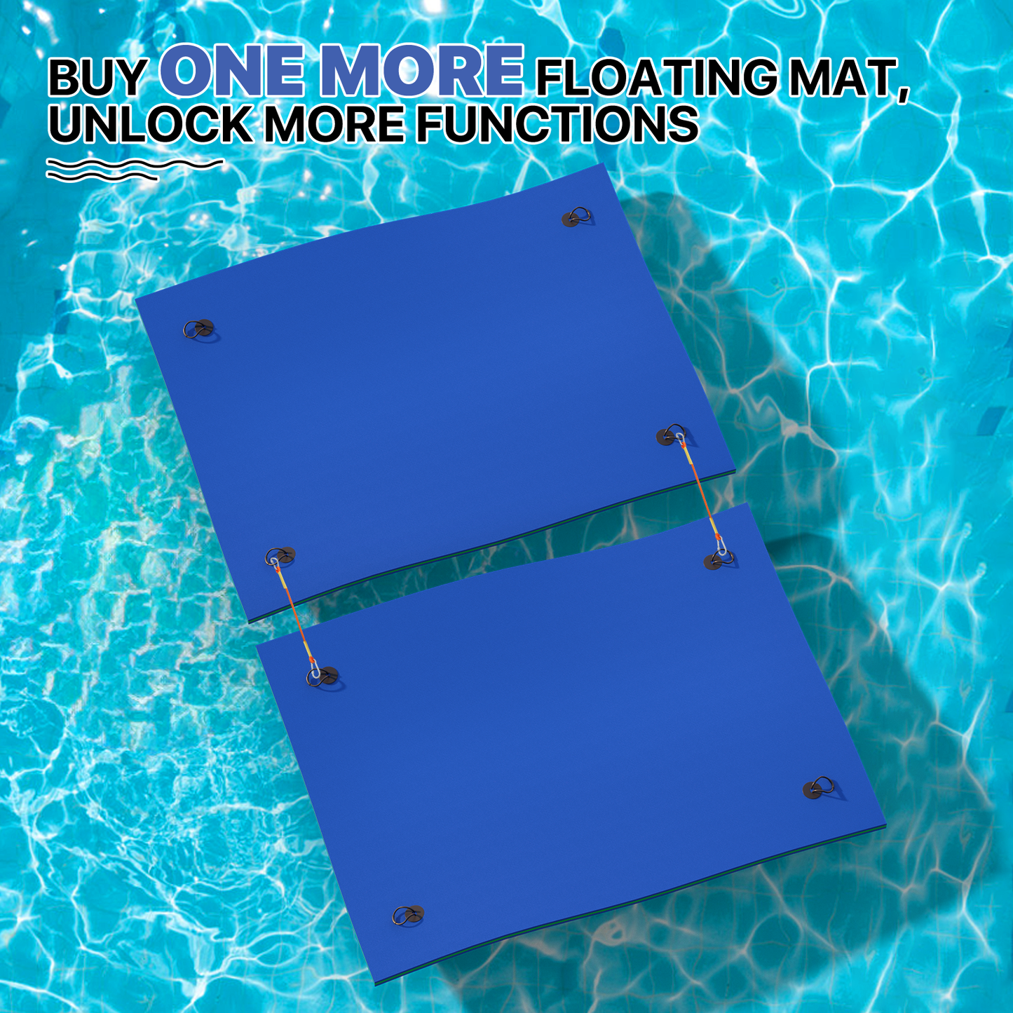 8 * 6 ft Water Floating Mat