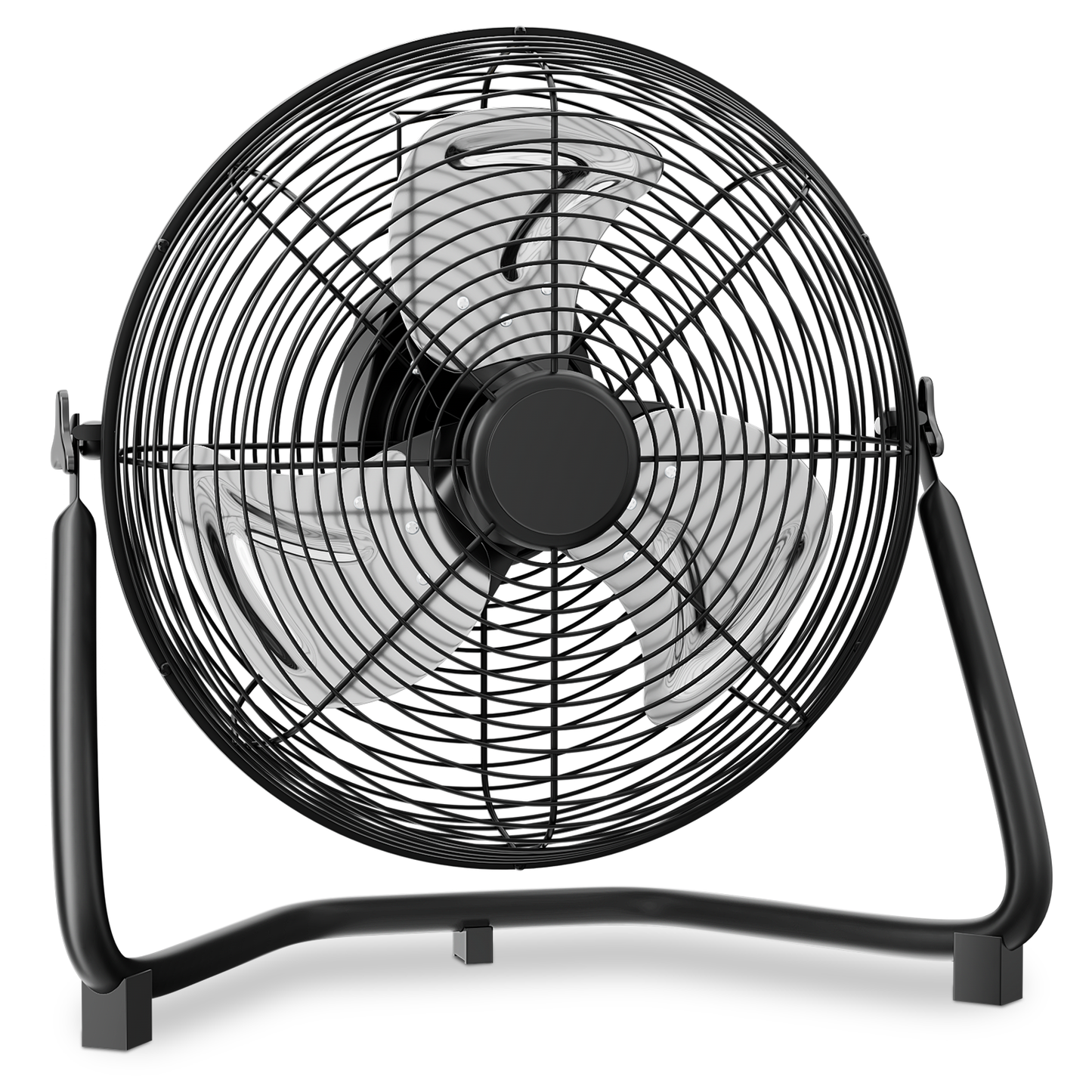 12" Floor Fan - 3 Speeds - Adjustable Tilt