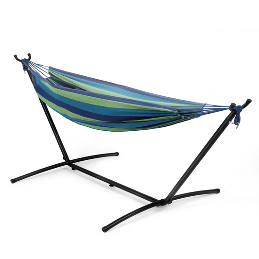 Steel Hammock - (L)115.5in. (W)46.5in. (H)42.5in.