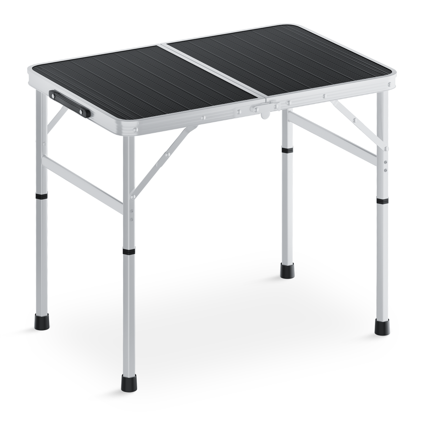 Adjustable Height Aluminum Folding Table (L)23.8in. (W)15.8in. (H)21.0in.