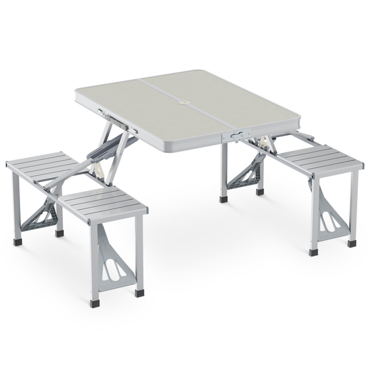 Aluminum Folding Table (L)35.5in. (W)23.8in. (H)22.3in.